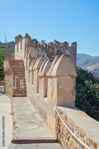 Moorish Castle, Almeria, Andalusia, Spain