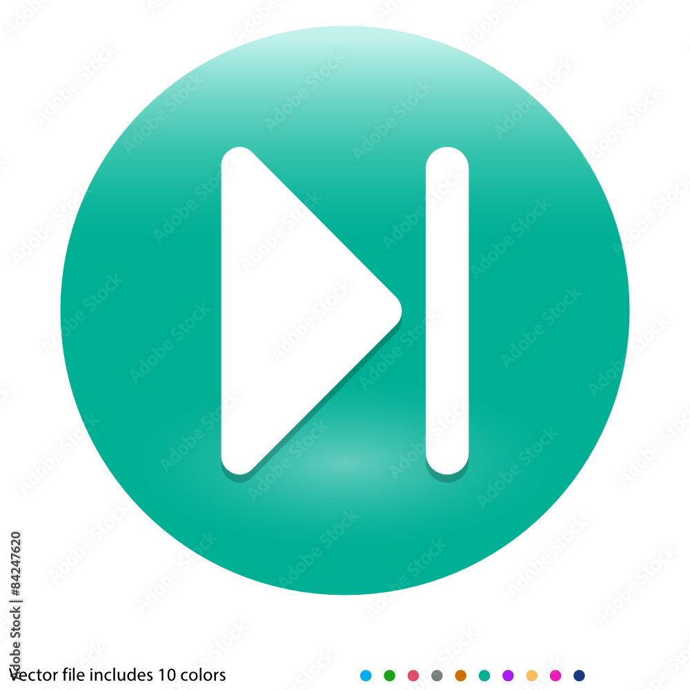 Multicolored App Button Multicolored App Button