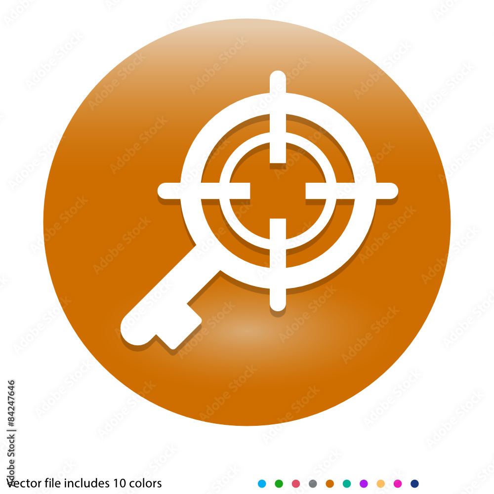 Multicolored App Button Multicolored App Button