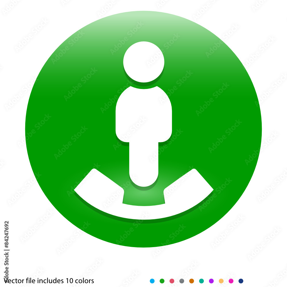 Multicolored App Button Multicolored App Button