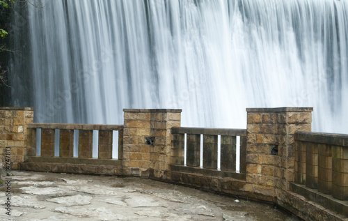 Falls on the river photo