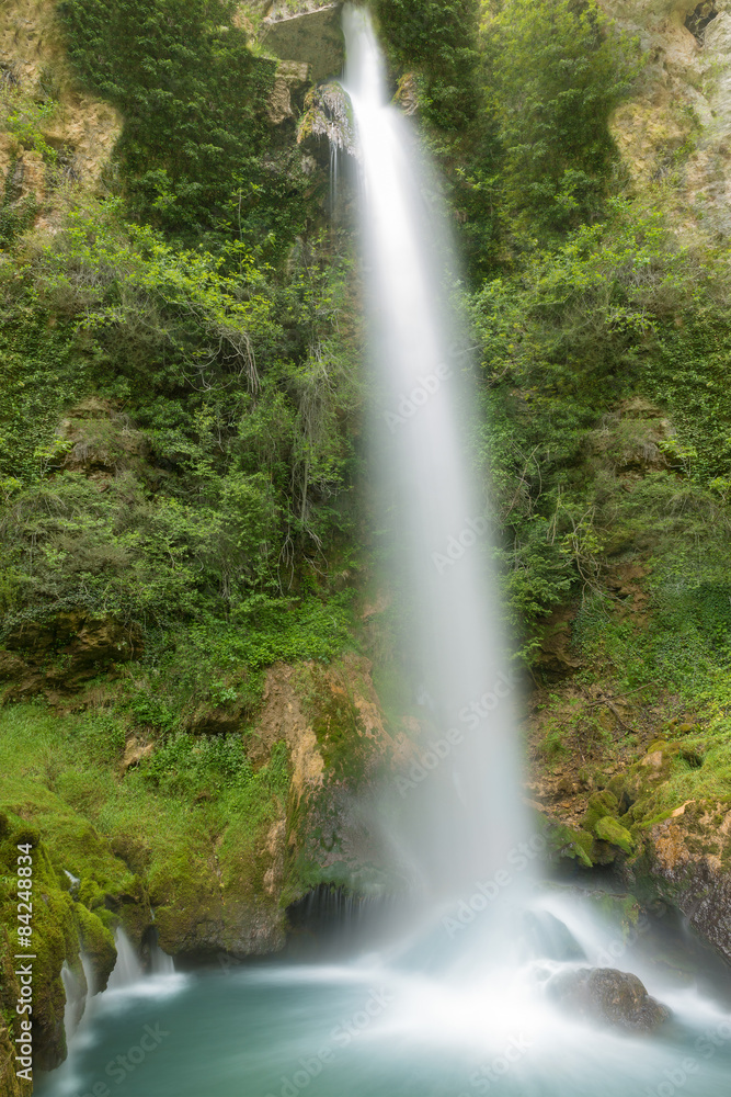 Obraz premium water fall drome france europe long exposure
