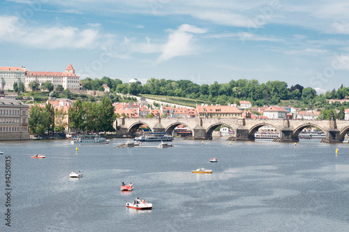 prague in a beautiful day photo