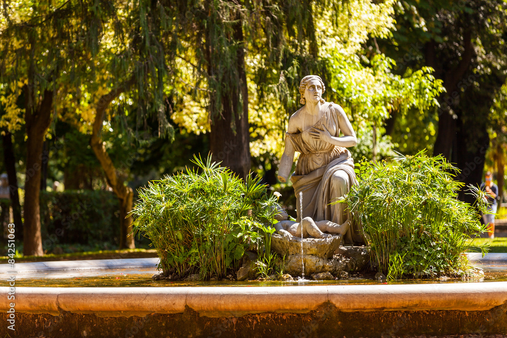 Naklejka premium Villa Borghese - Park