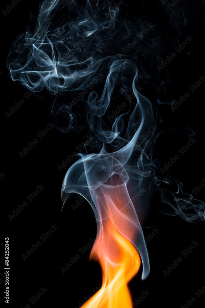 fire flame on dark background fire flame on dark background