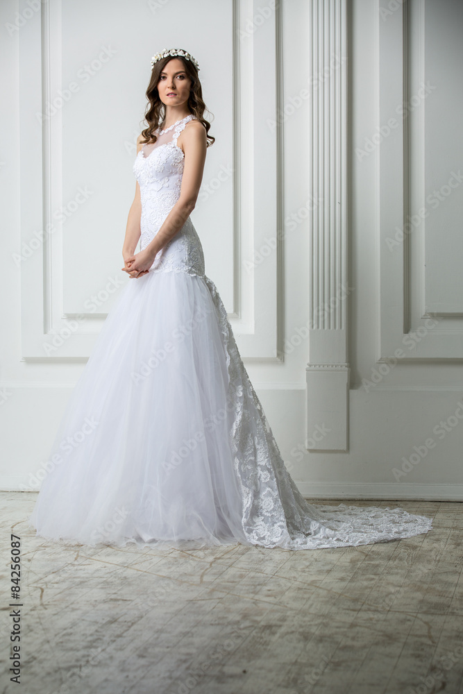 Portrait of elegant bride Portrait of elegant bride