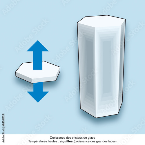 La formation des cristaux de neige

