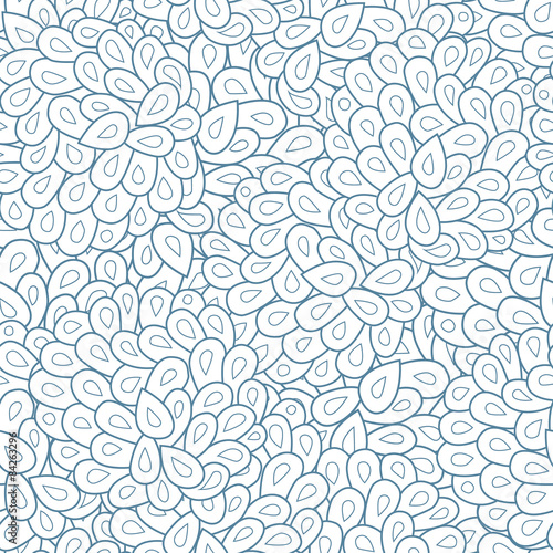 Vector line art drops texture seamless pattern