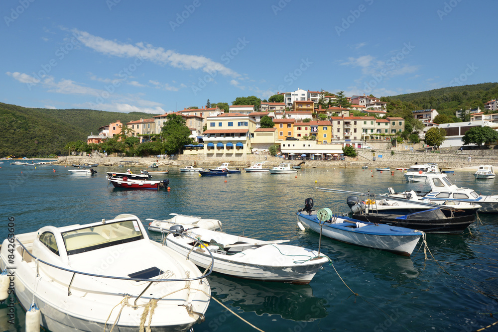 Port in RABAC, CROATIA, EUROPE