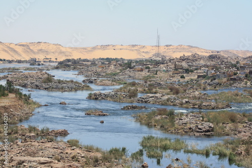 Rzeka Nil, Dolinu Nilu, Egipt photo