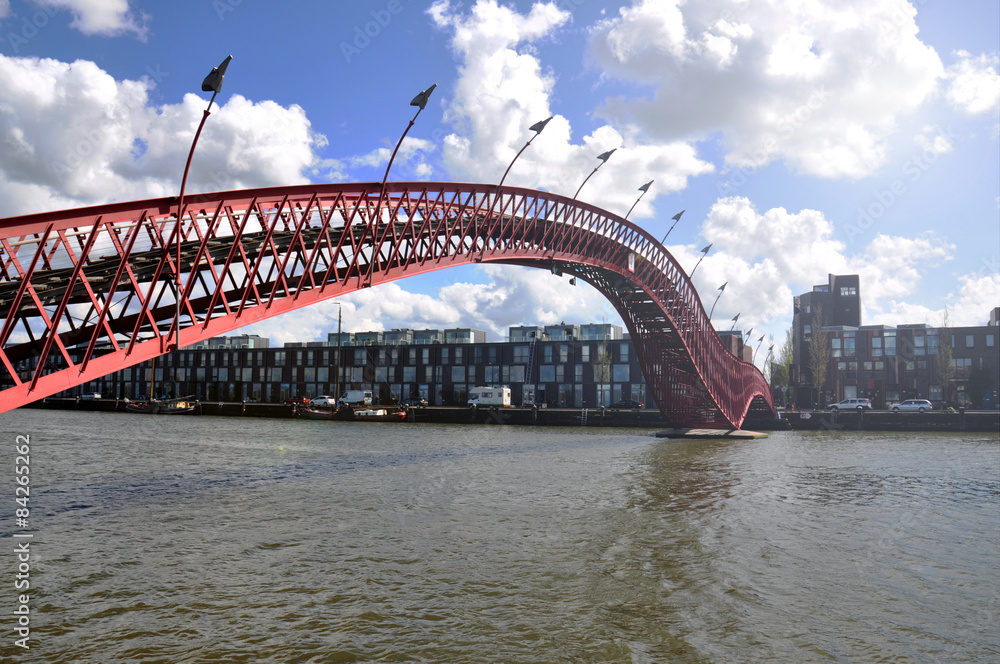 The bridge Python (Pythonbrug) in Amsterdam