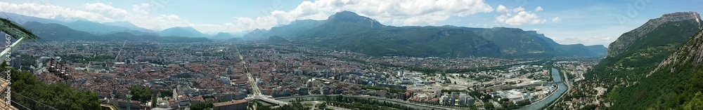 Panorama di Grenoble