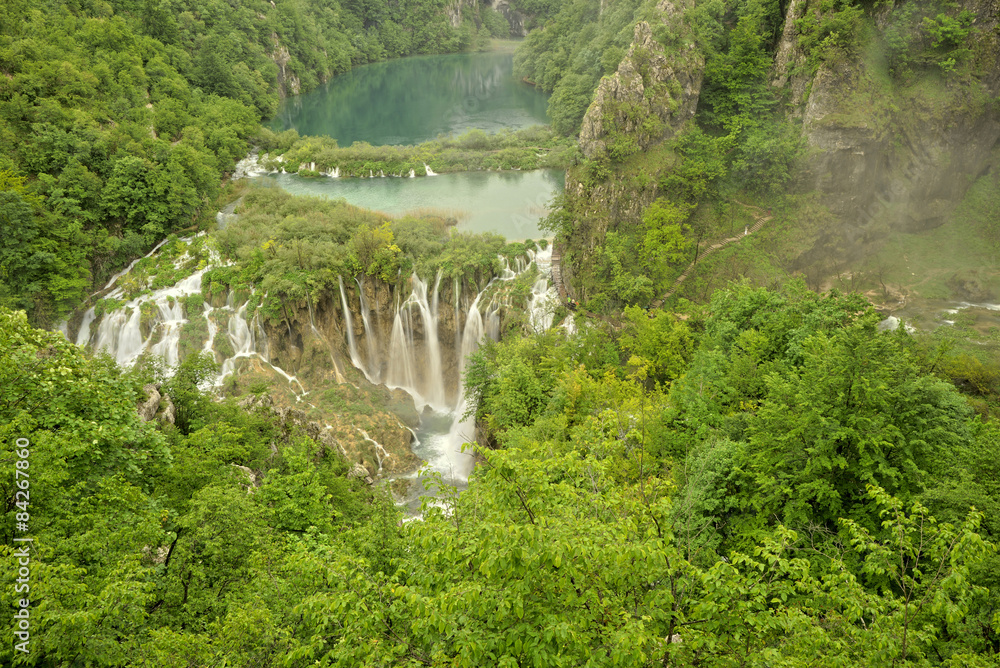 Plitvice Lakes, CROATIA, EUROPE - Photo in HDR