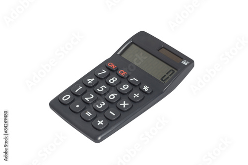 calculator isolated on white background © musicphone1