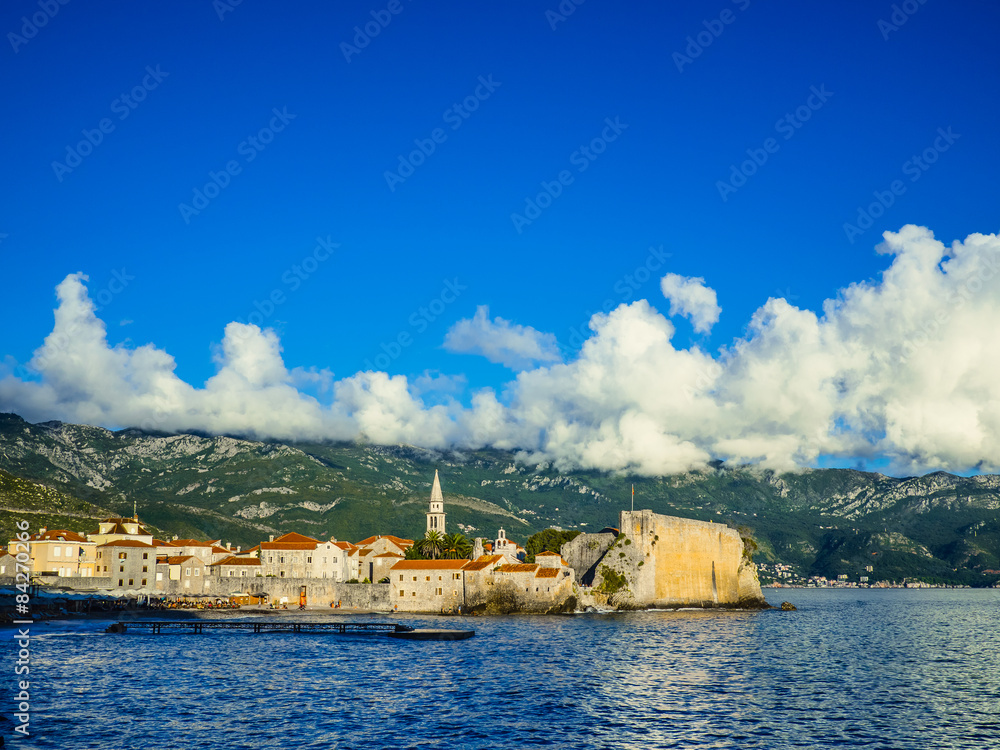 Naklejka premium Village