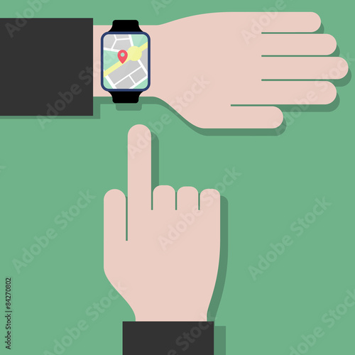 navigation on smart watch
