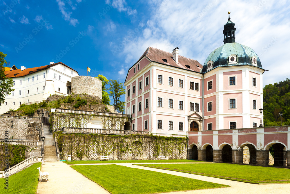 castle and palace of Becov nad Teplou, Czech Republic