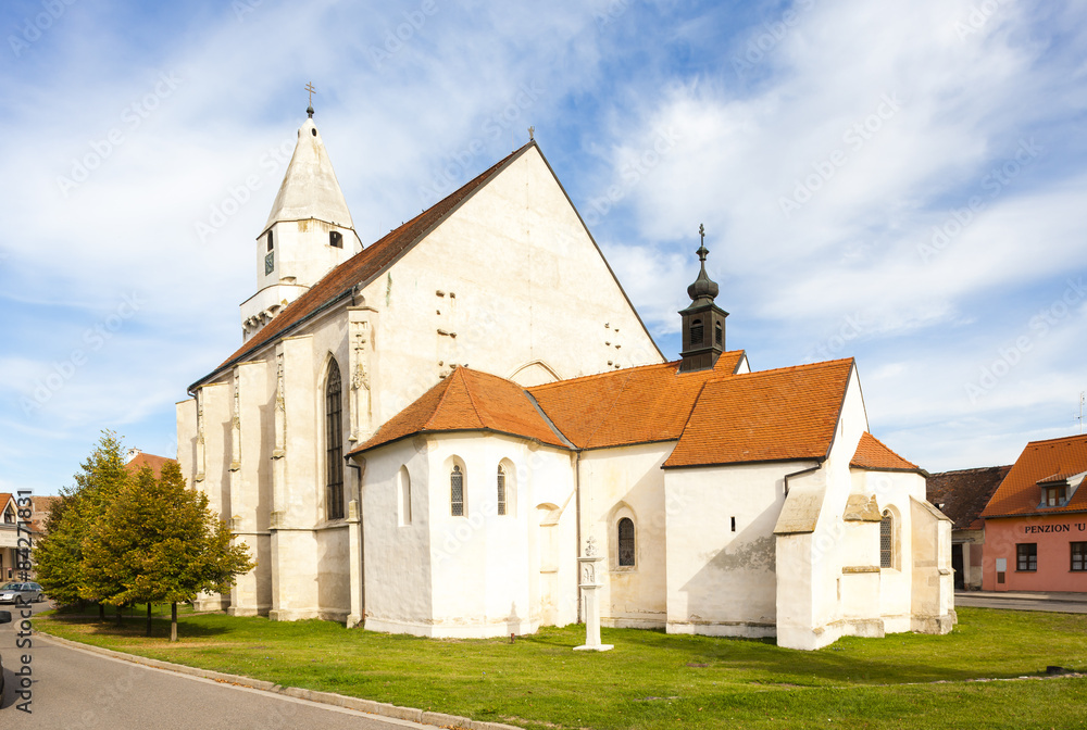 Church of St. Wolfgang in Hnanice, Czech Republic