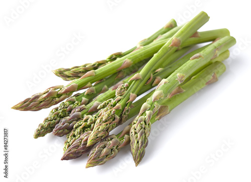 Asparagus in a wooden background