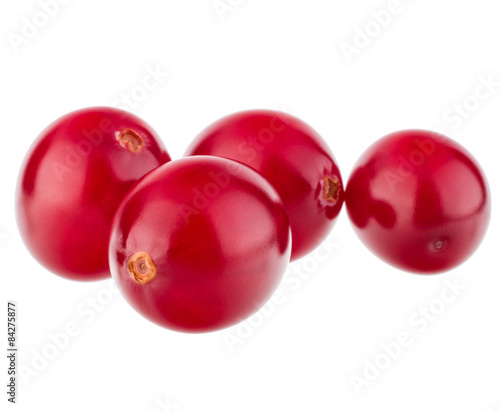 cranberry isolated on white background cutout