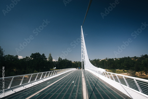 The Sundial Bridge, in Redding, California. photo