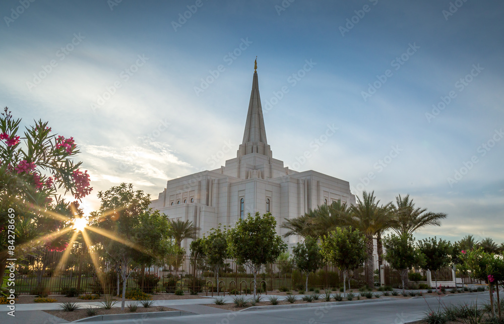 Mormon Temple In Gilbert Arizona