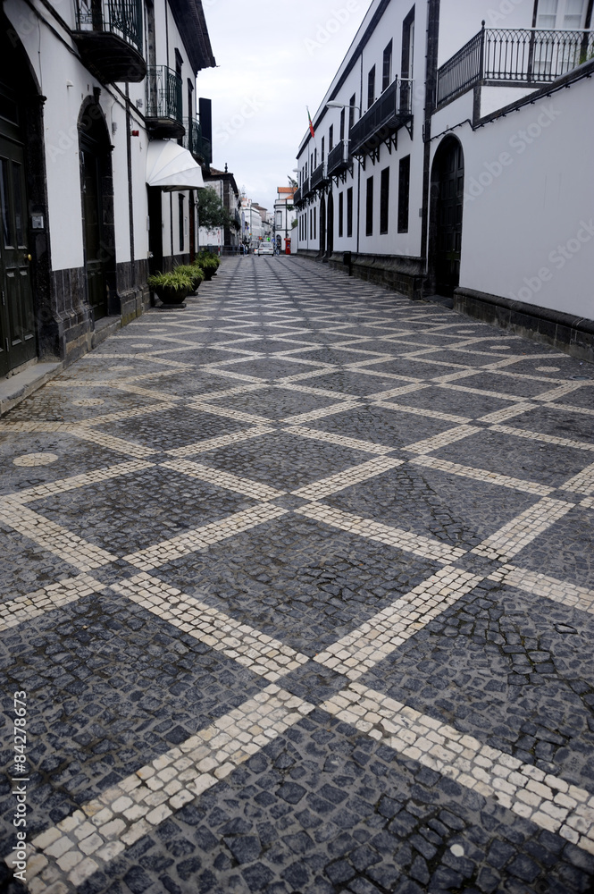 Ponta Delgada, capitol of Azores