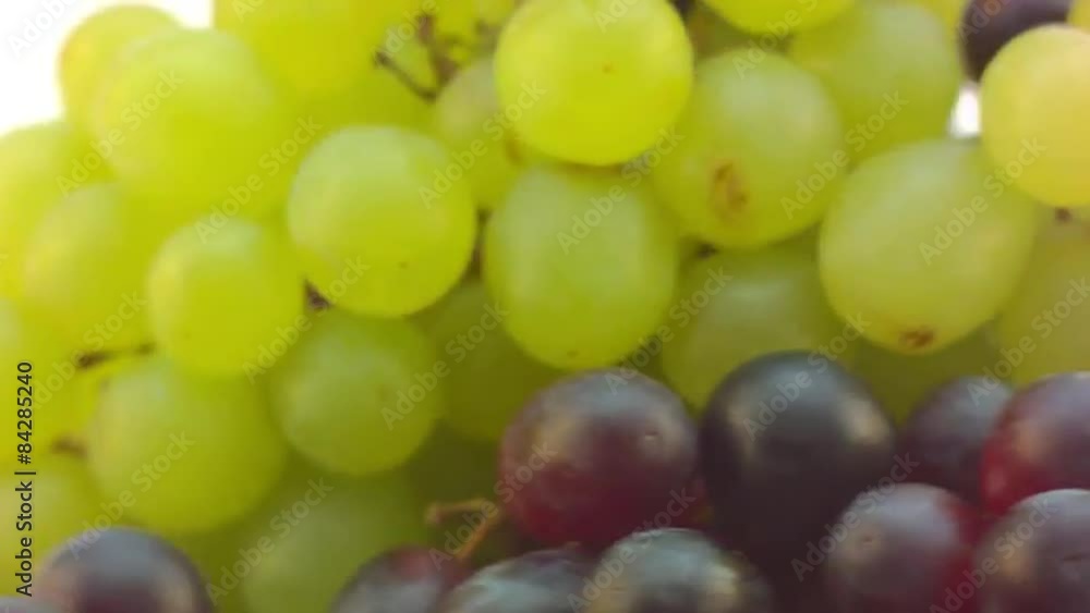 Dizzy spinning Grapes, close up Dizzy spinning Grapes, close up
