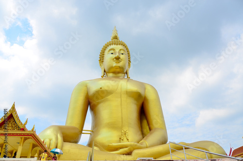Buddha,background,statue,Thailand,temple,gold,big,Asian