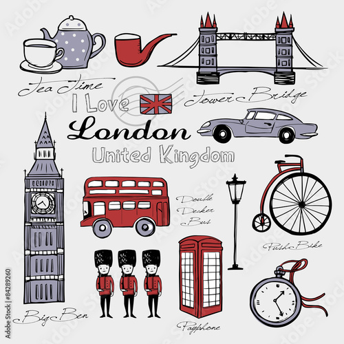 United Kingdom famous things and landscapes