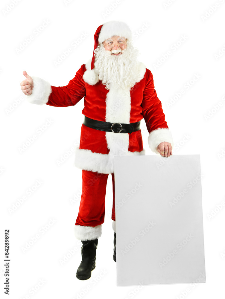 Santa Claus isolated on white background Santa Claus isolated on white background