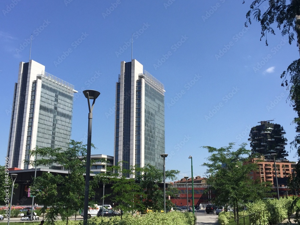 Fototapeta premium Milan Porta Garibaldi