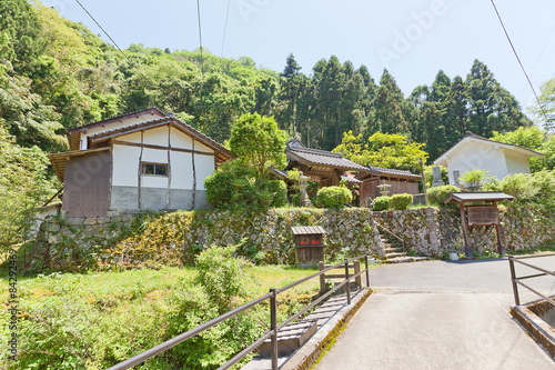 Seisuiji Temple of Iwami Ginzan Omori, Japan