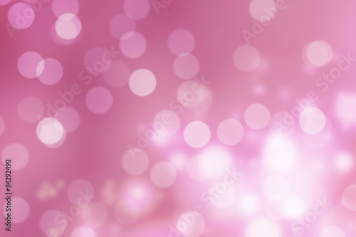 Pink Bokeh Background