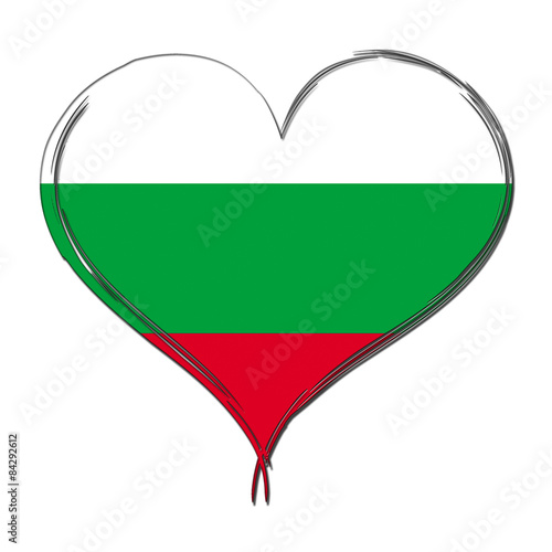 Bulgaria 3D heart shaped flag Free Download Bulgaria 3D heart shaped flag - GFXLoad
