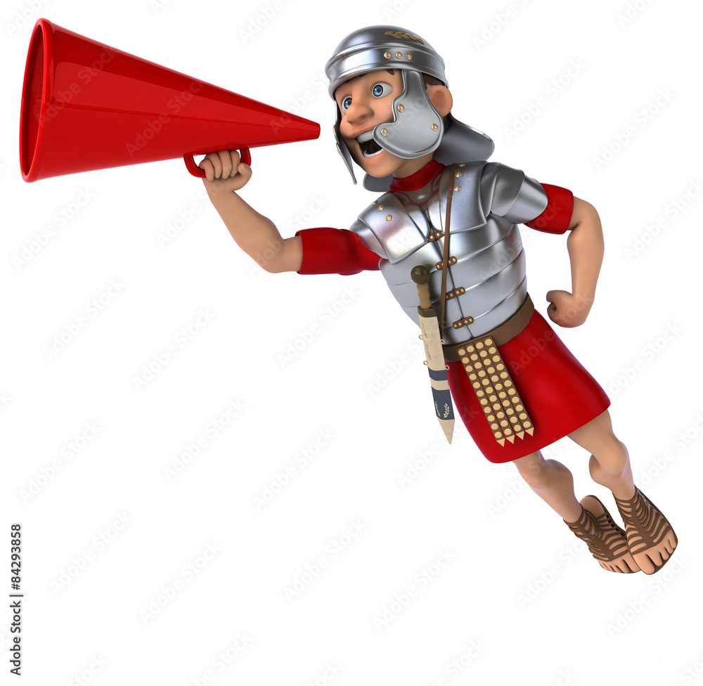 Roman legionary soldier