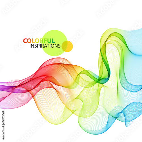 Abstract colorful background. Vector.