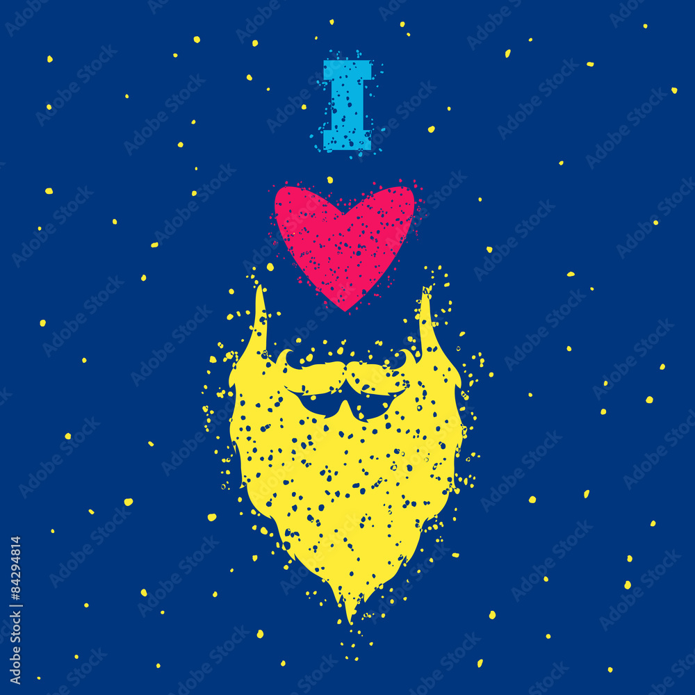 Fototapeta premium Beards love