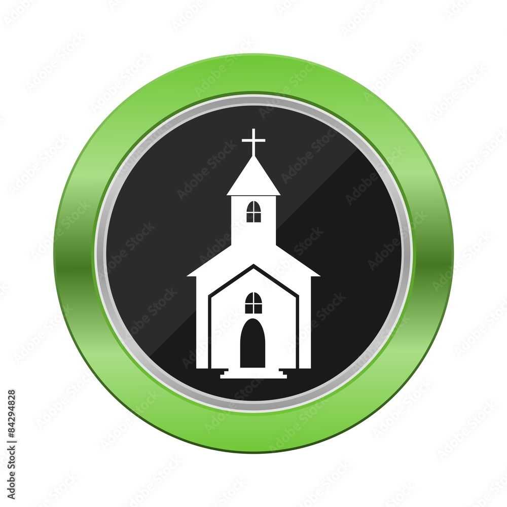 Church Green Button