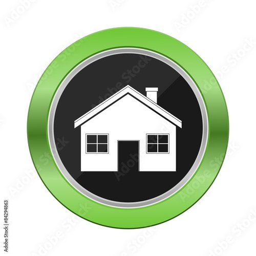 House Green Button