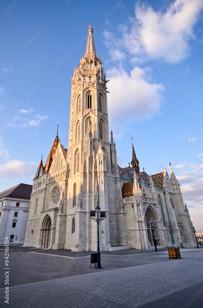 St Matthias church in Budapest, Hungary