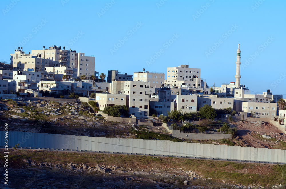 The Israeli West Bank barrier