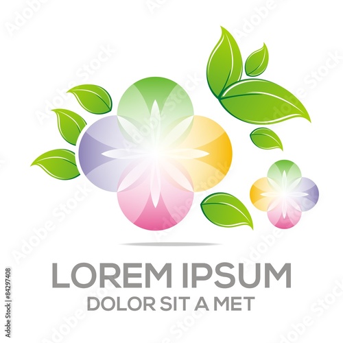 Logo Abstract Beauty Flower