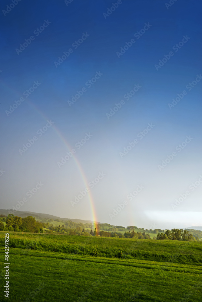 rainbow after storm rainbow after storm