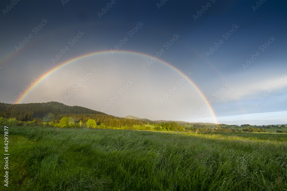 rainbow after storm rainbow after storm