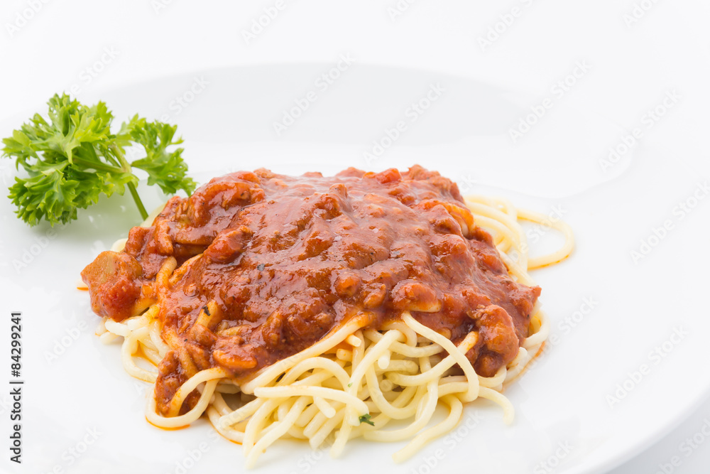 spaghetti with tomato chicken sauce spaghetti with tomato chicken sauce