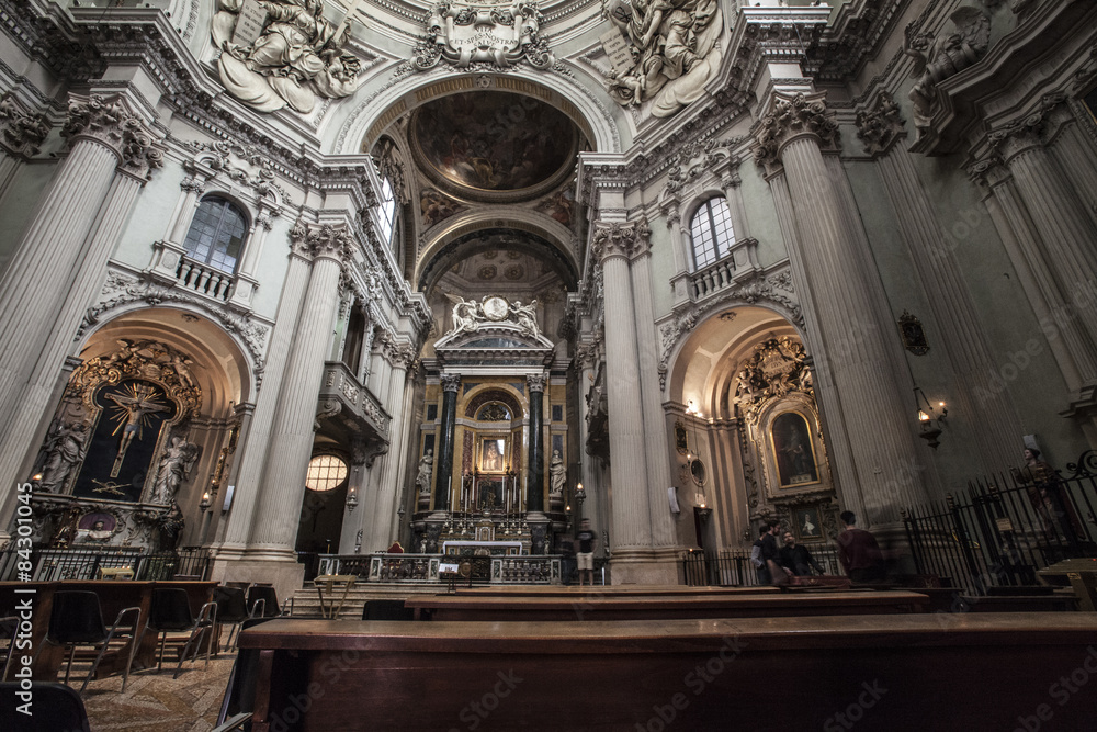 Fototapeta premium Chiesa via Marsala San Martino