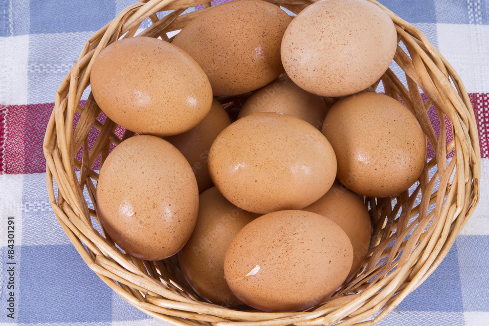 basket of eggs isolated basket of eggs isolated