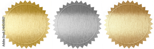 Set of various metal seals