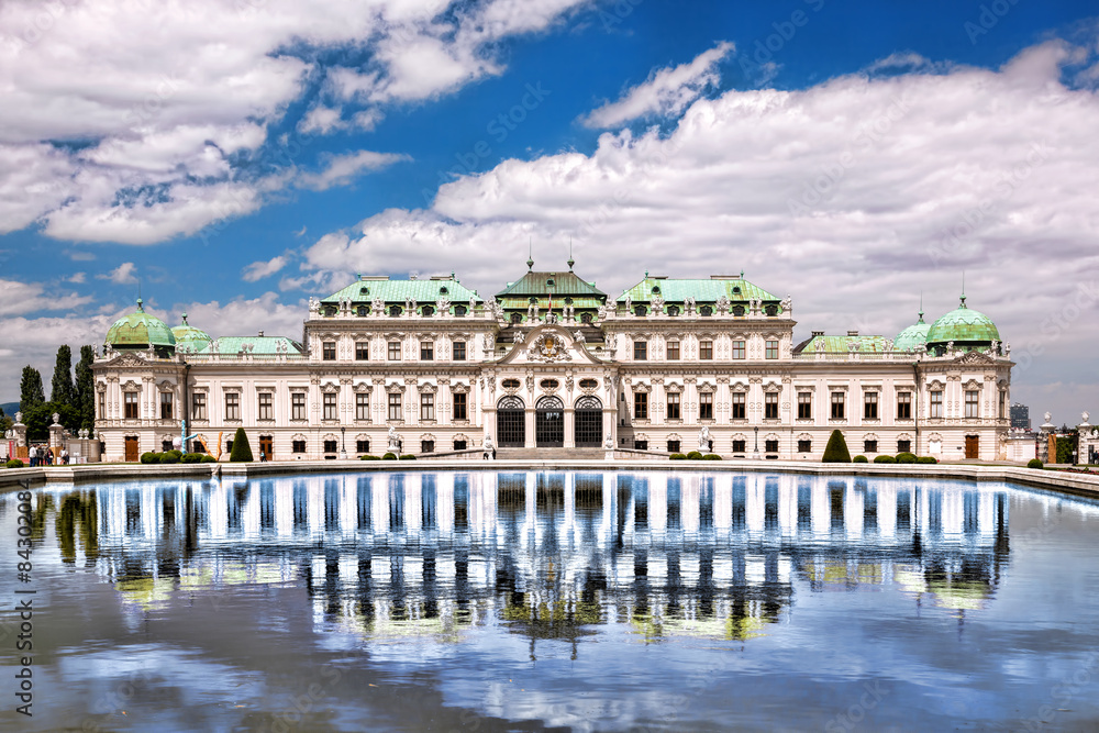 Belvedere Palace in Vienna,  Austria